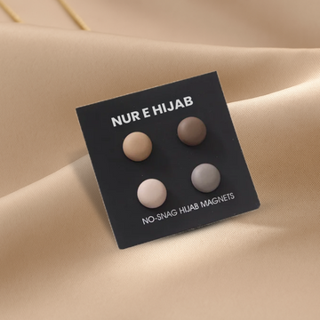 Duo Neutral Round Magnets