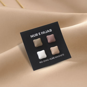 Duo Neutral Square Magnets