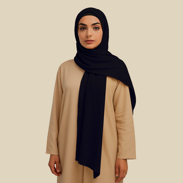 Viscose Lawn Dark Blue