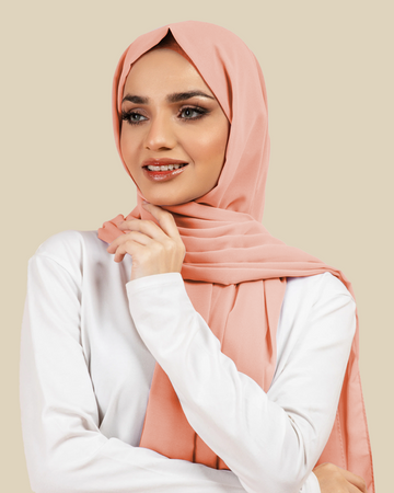 Plain Georgette - Linen