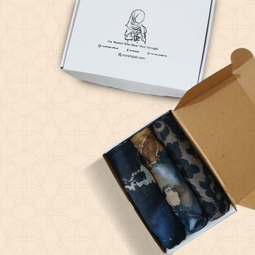 Printed Modal Rayon Custom Box Of 3