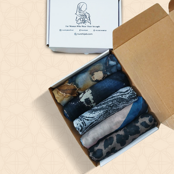 Printed Modal Rayon Custom Box Of 5