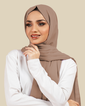 Plain Georgette - Sand