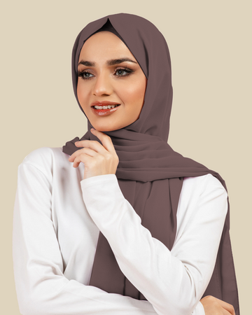 Plain Georgette - Shadow