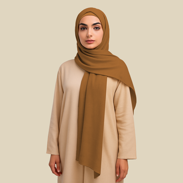 Viscose Lawn Brown