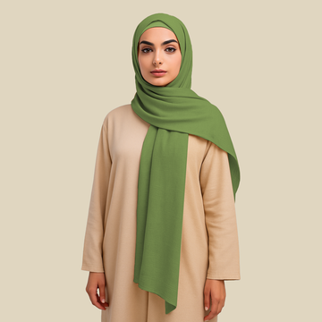 Viscose Lawn Khaki Green