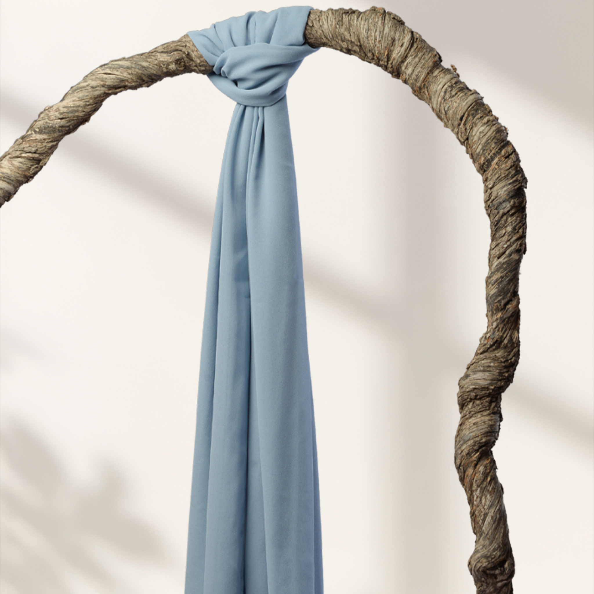 Plain Georgette - Powder Blue