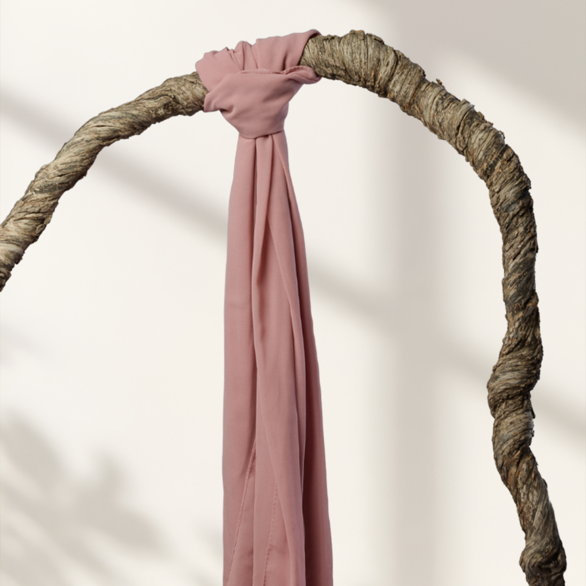 Plain Georgette - Rose Pink