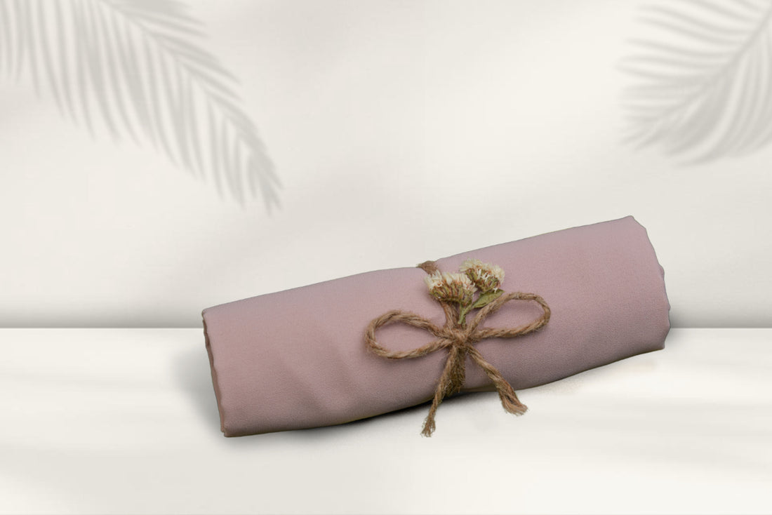 Plain Georgette - Rose Pink