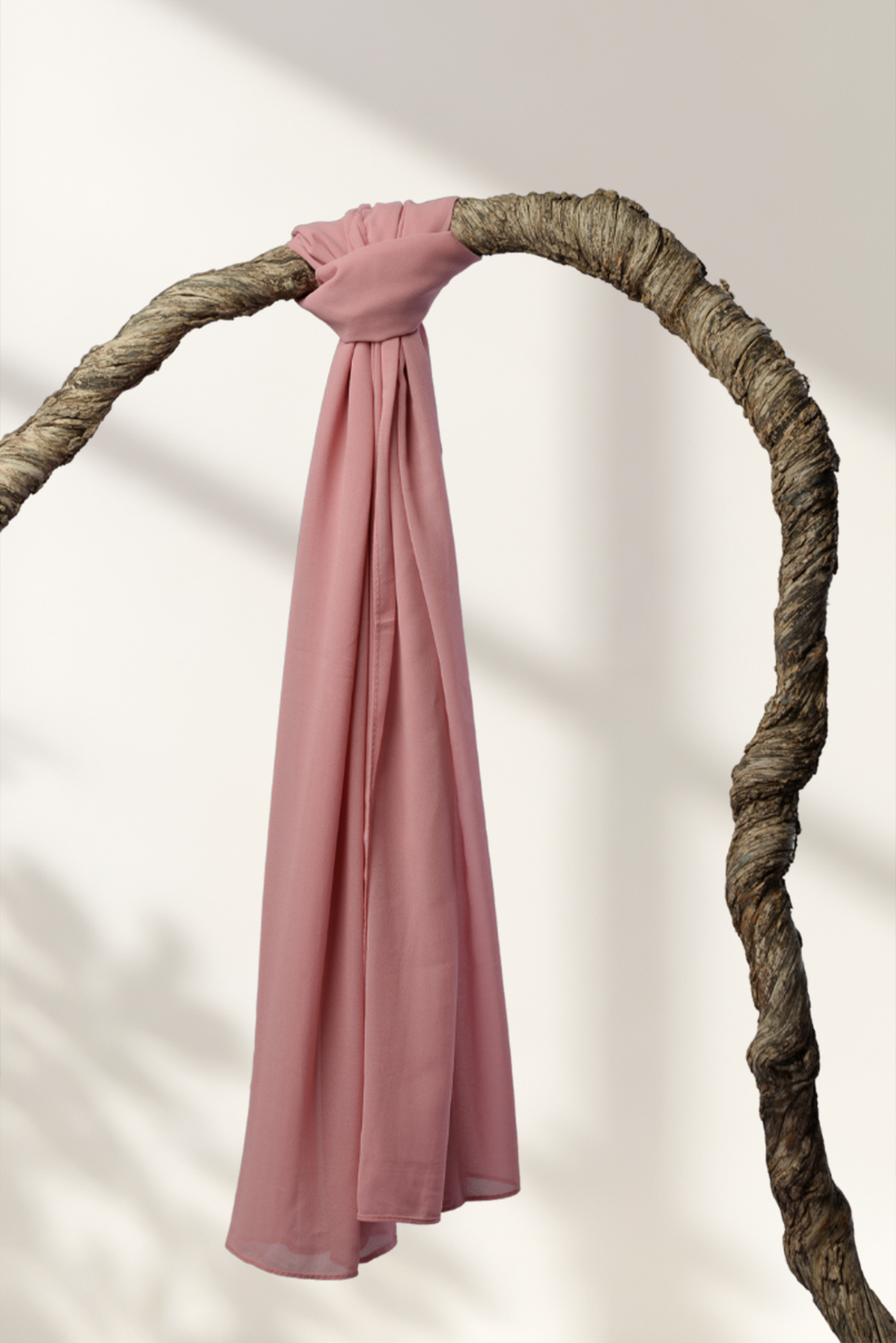 Plain Georgette - Nude Pink
