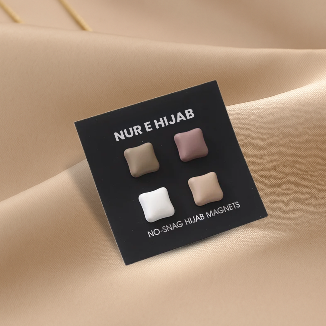 Duo Neutral Square Magnets