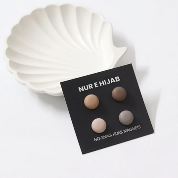Duo Neutral Round Magnets