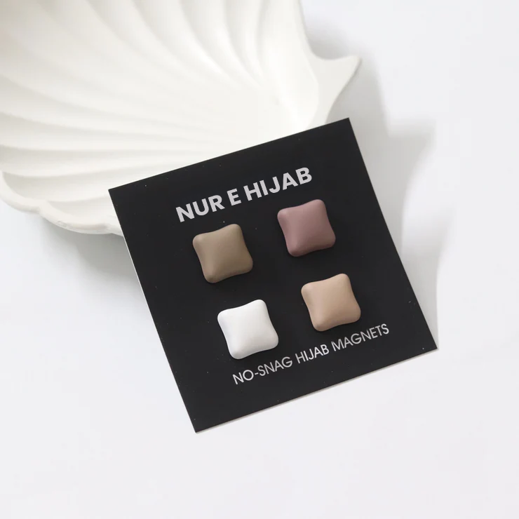 Duo Neutral Square Magnets