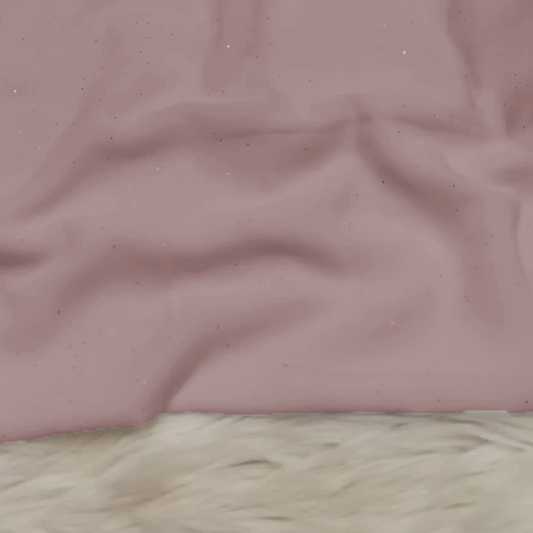 Georgette Glitter - Muted Muave Pink