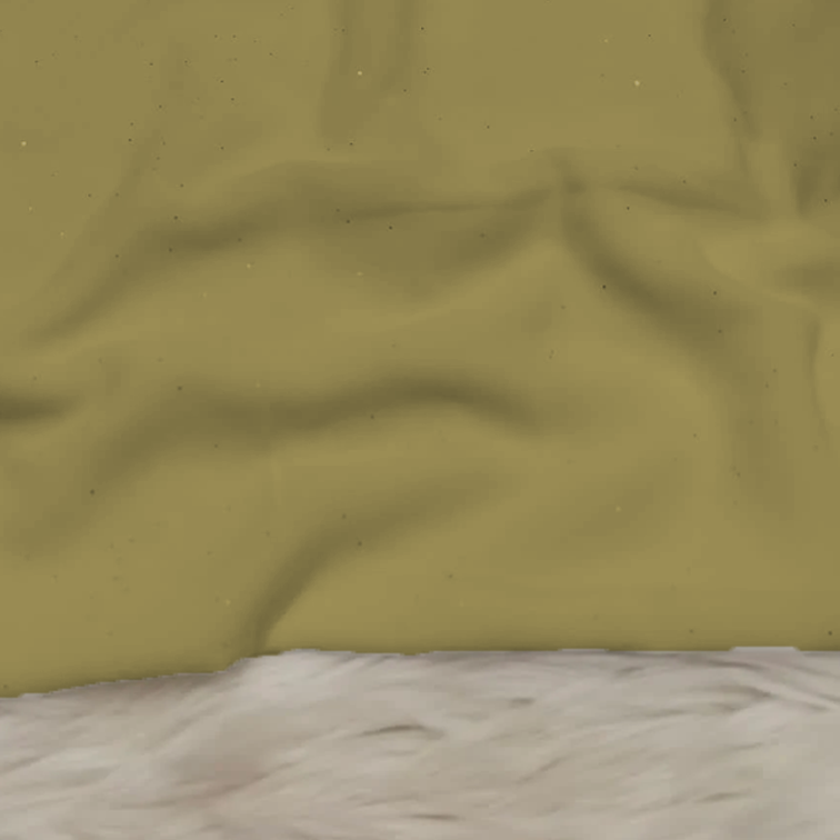 Georgette Glitter - Olive Yellow