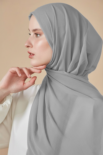 Metallic Chiffon Sage Green