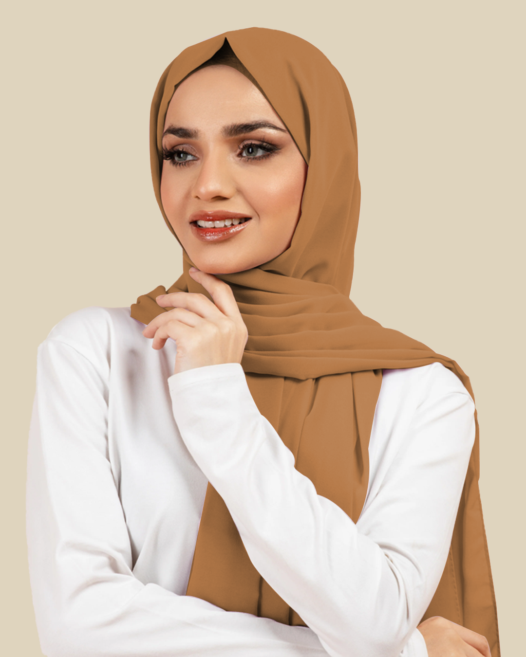 Plain Georgette - wafle